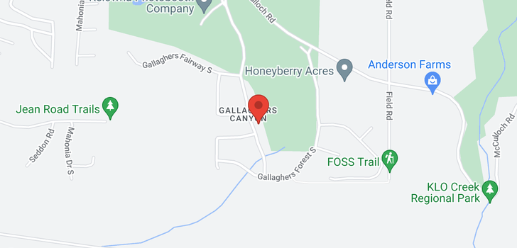map of 4145 Gallaghers Boulevard S